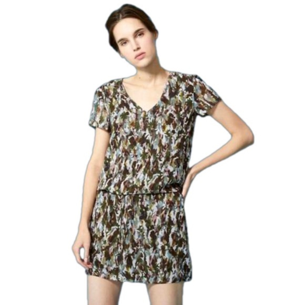 IKKS camouflage dress